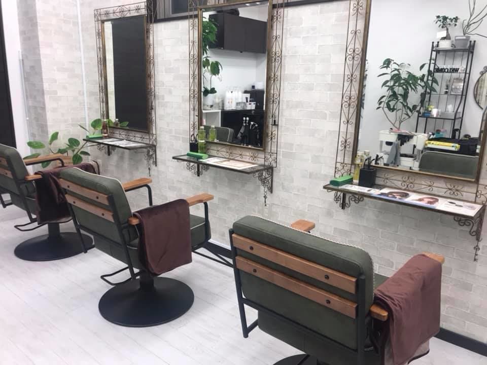 本所吾妻橋の美容室オリーブの店内写真