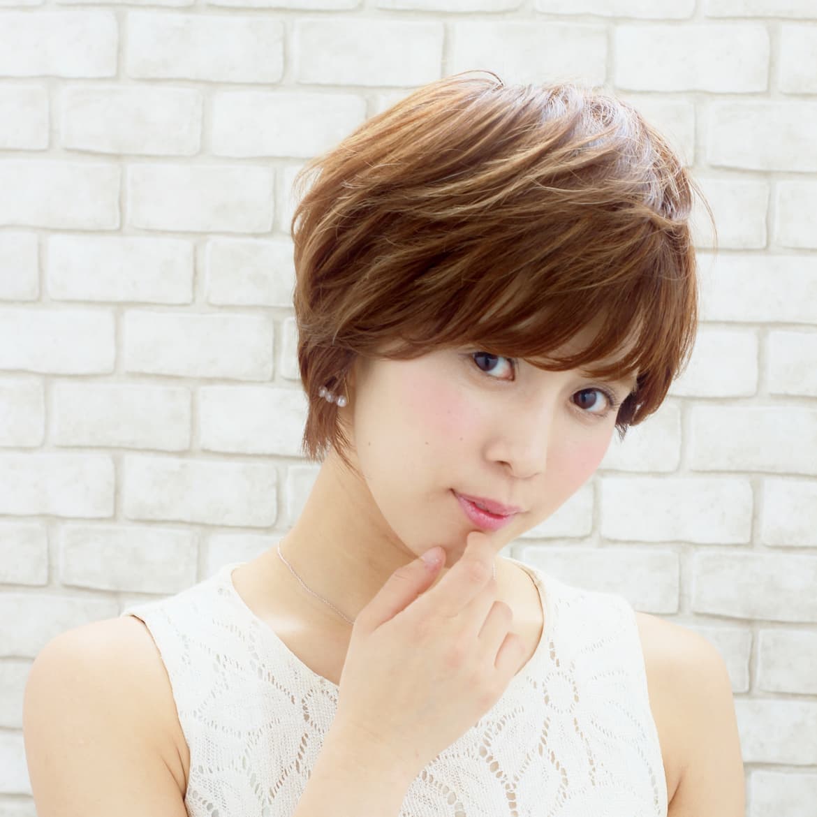 本所吾妻橋の美容院のショートカット